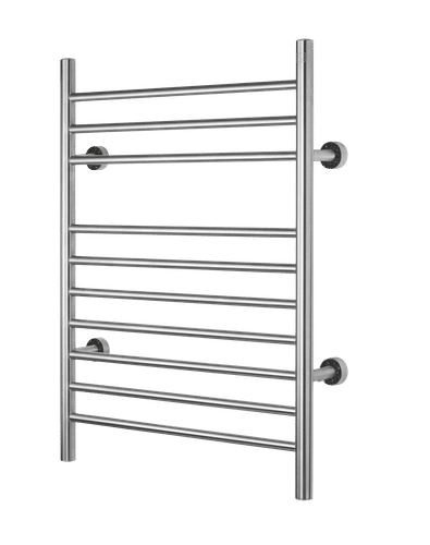 Infinity brushed stainless steel towel warmer - wall mounted