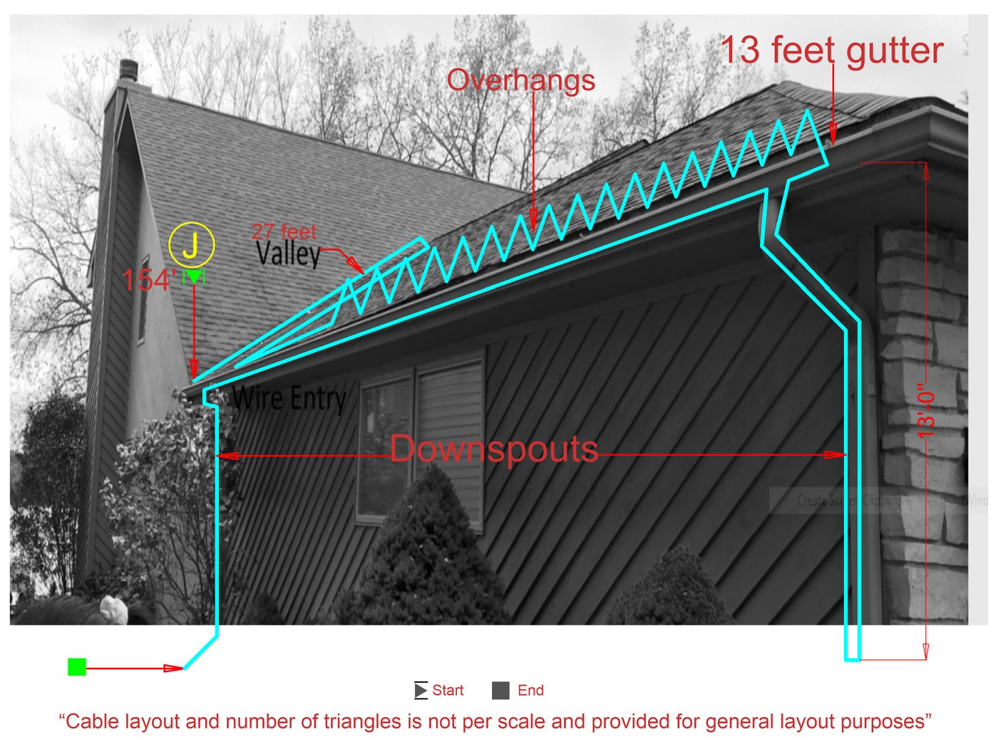 Roof And Gutter Floor Plan Roof and Gutter Small #2. with Roof & Gutter ...