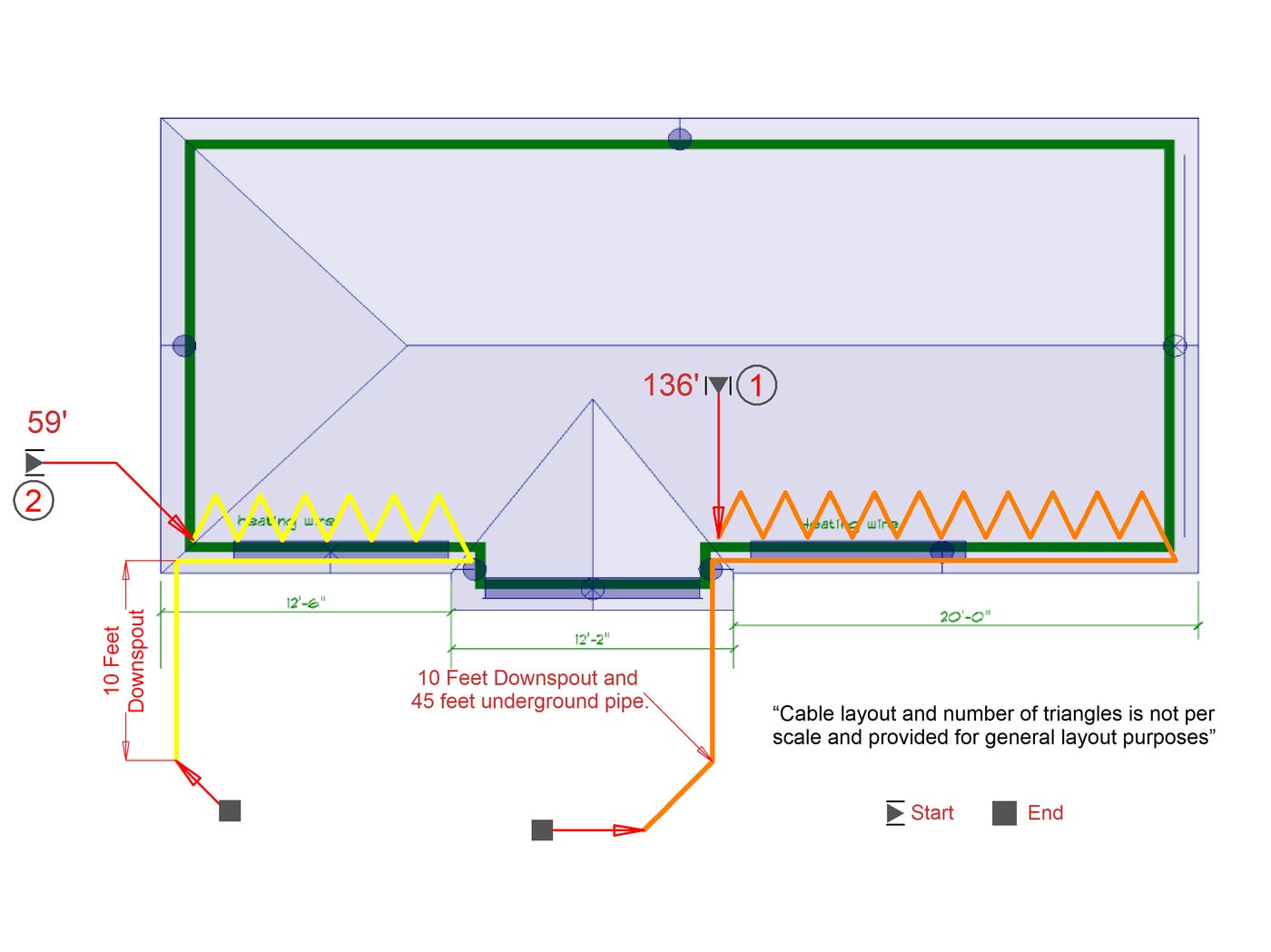 Roof And Gutter Floor Plan Roof and Gutter Small #1. with Roof & Gutter ...