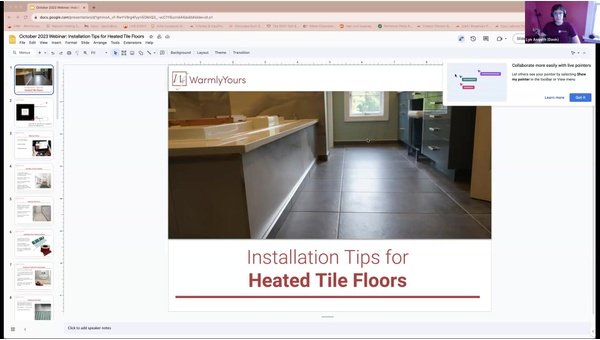Installation Tips for Heated Tile Floors