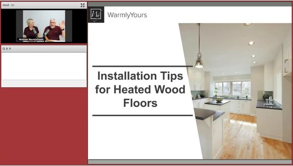 Installation Tips for Heated Wood Floors