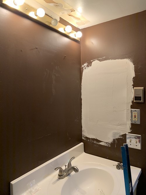 Installing LED Mirror in Bathroom 2