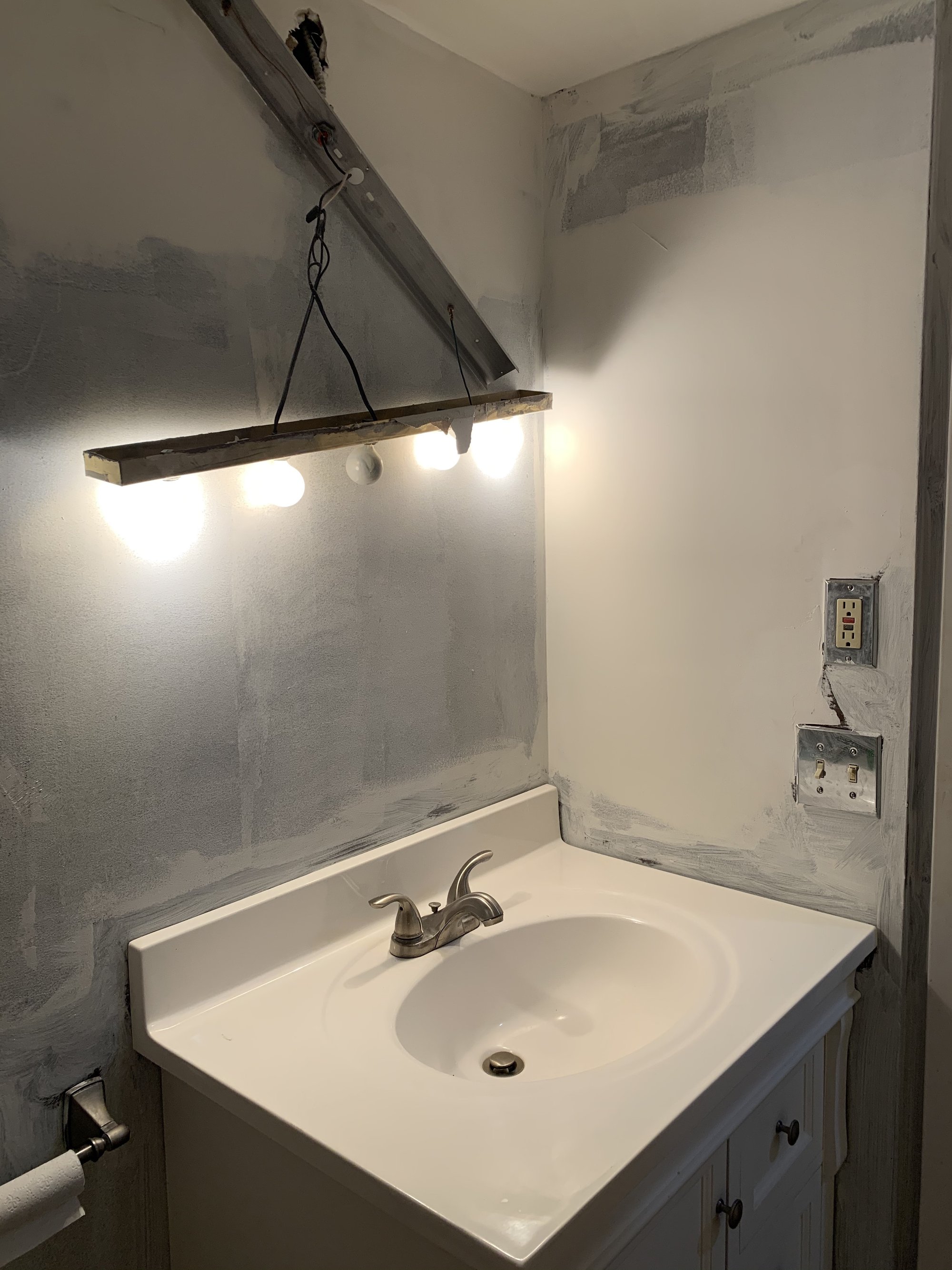 Installing LED Mirror in Bathroom 3