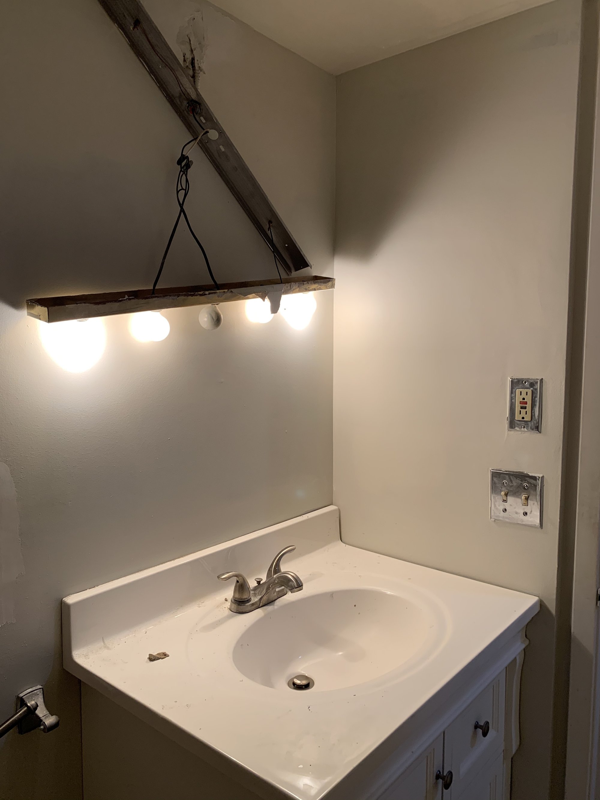 Installing LED Mirror in Bathroom 4