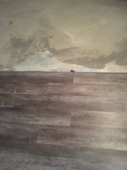 Installing Luxury Vinyl Tile for Heated Basement Playroom flooring layer WHITCHURCH-STOUFFVILLE, ON