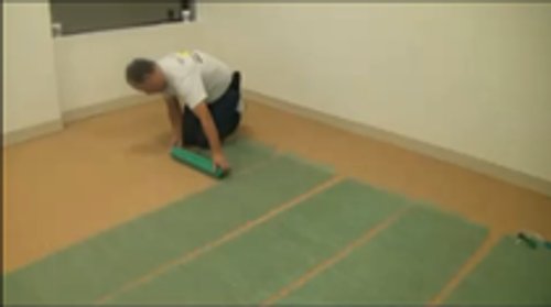 Installing radiant heat at Fashion Carpet 2