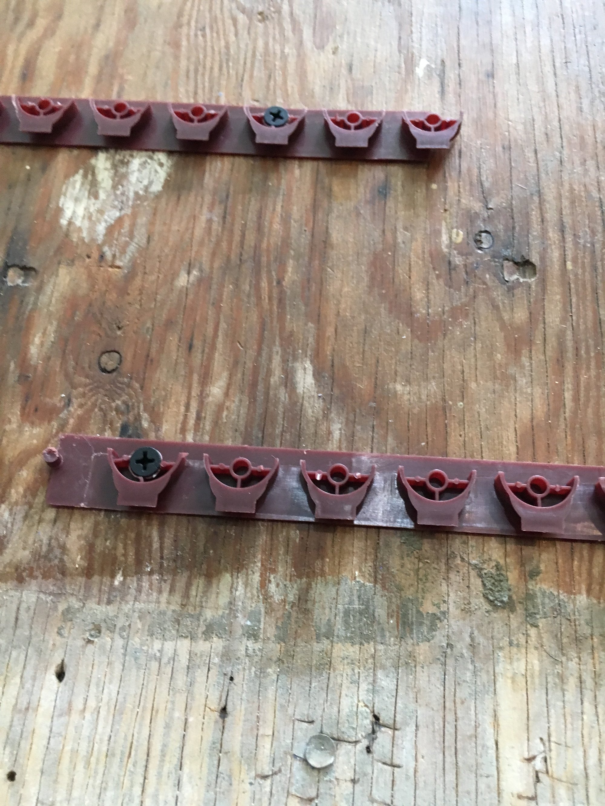 installing tempzone fixing strips for cable