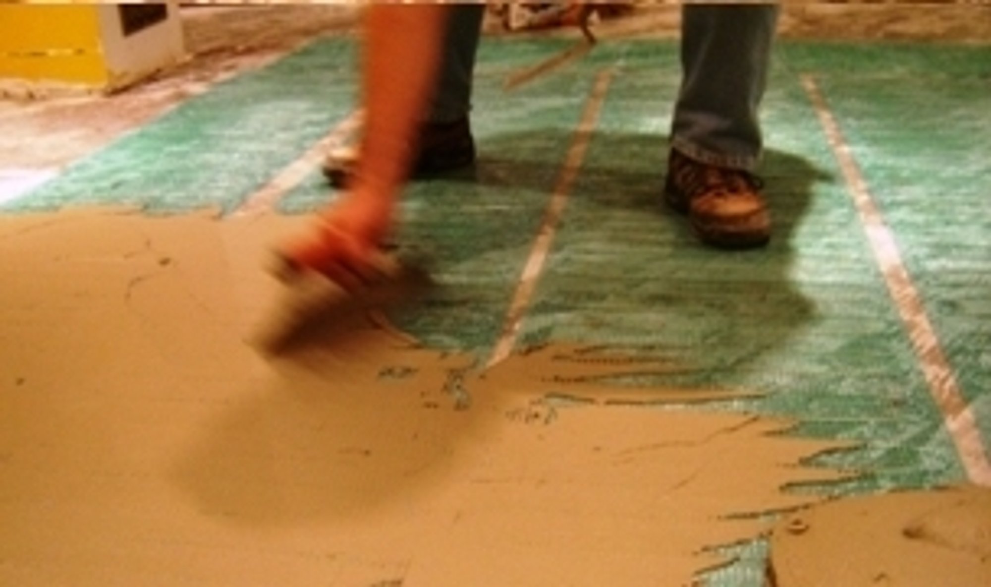 Installing tempzone flex roll with thinset MISSISSAUGA, ON