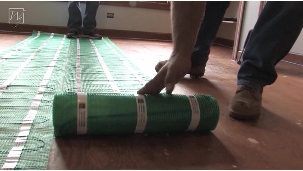 Installing TempZone™ Floor Heating under Luxury Vinyl Tile using Self Leveling Cement