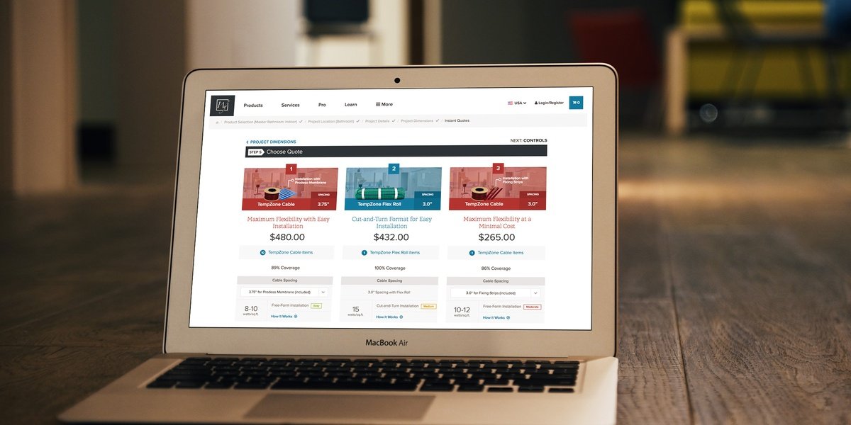 Instant Quote - Desktop