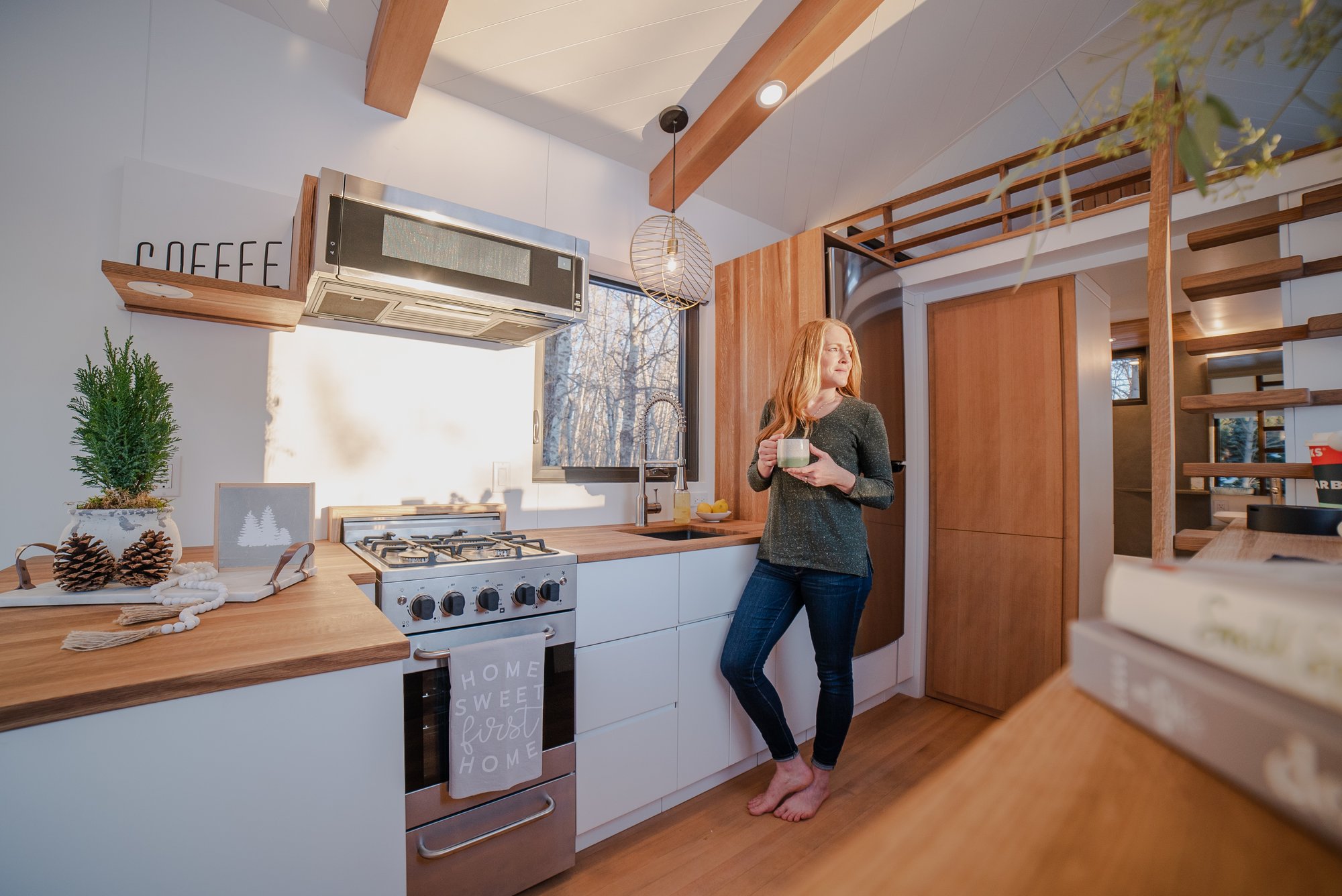 Interior of Fritz Tiny Home - Heather