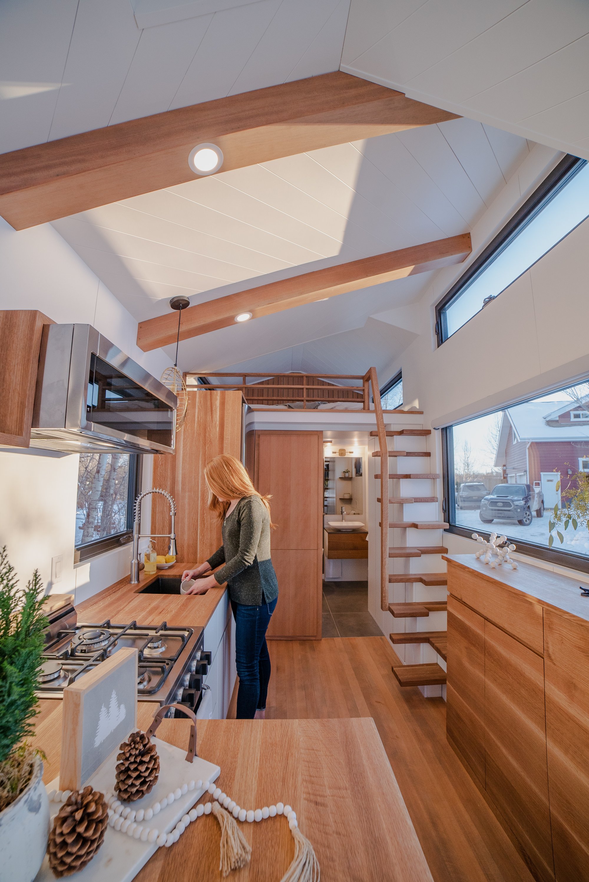 Interior of Fritz Tiny Home - Heather