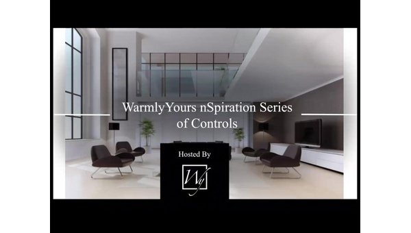 Introducing the nSpiration Series of Radiant Heating Controls