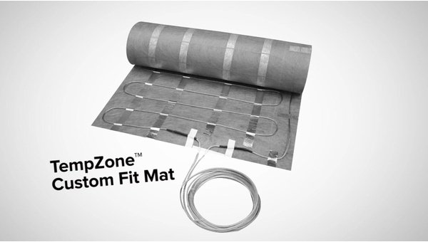 Introducing WarmlyYours TempZone™ Custom Mats