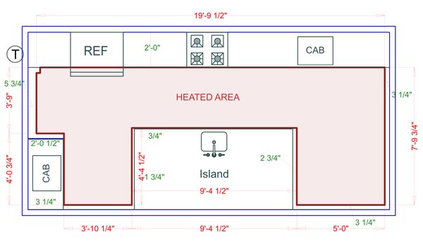 Installation Heated Area