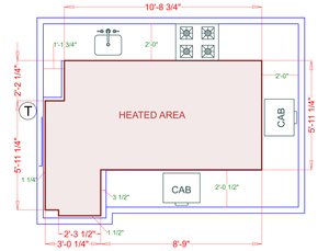 Installation Heated Area