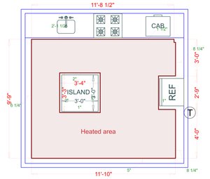 Installation Heated Area