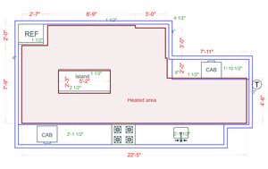 Installation Heated Area