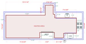 Installation Heated Area