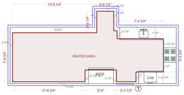 Installation Heated Area
