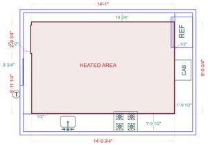Installation Heated Area