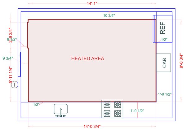 Installation Heated Area