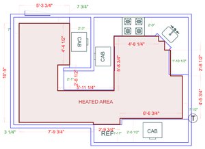 Installation Heated Area
