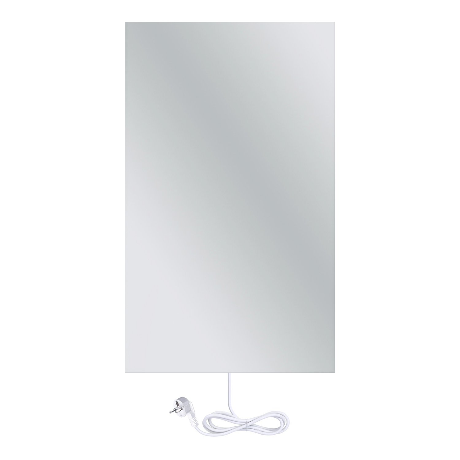 Ember Glass Radiant Heater - Wall Mounted - Mirror - 60x90cm - 600W