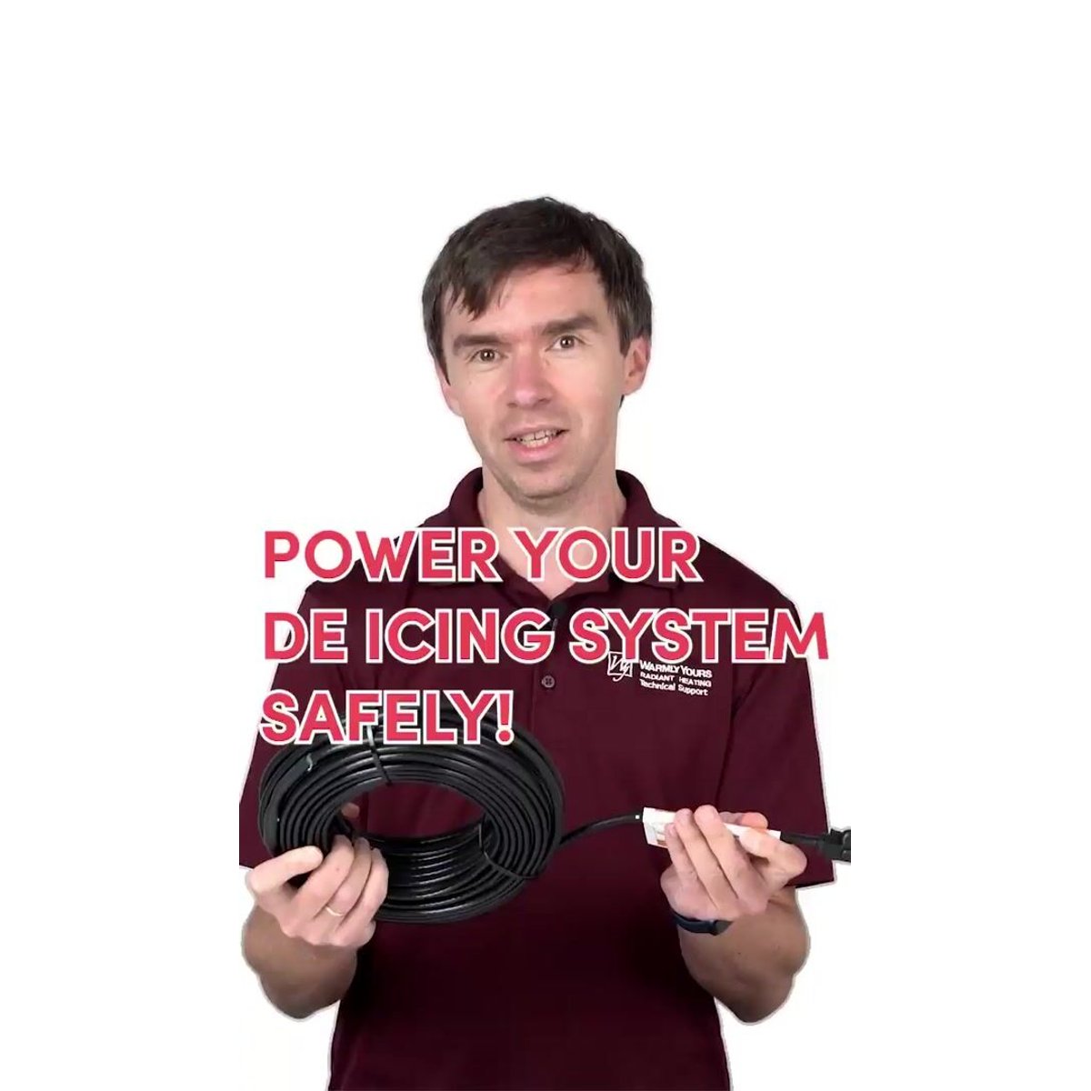Roof Deicing Cable Safety & Power Guide | WarmlyYours