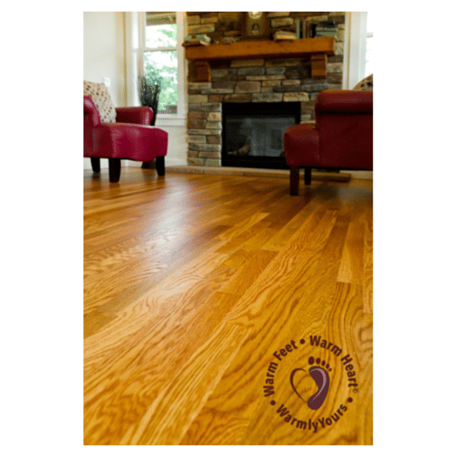 Electric floor heating helps keep your home comfortably warm and improve indoor air quality because it does not circulate airborne allergens.