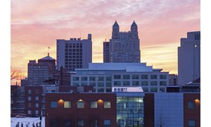 Kansas City Skyline at Sunset