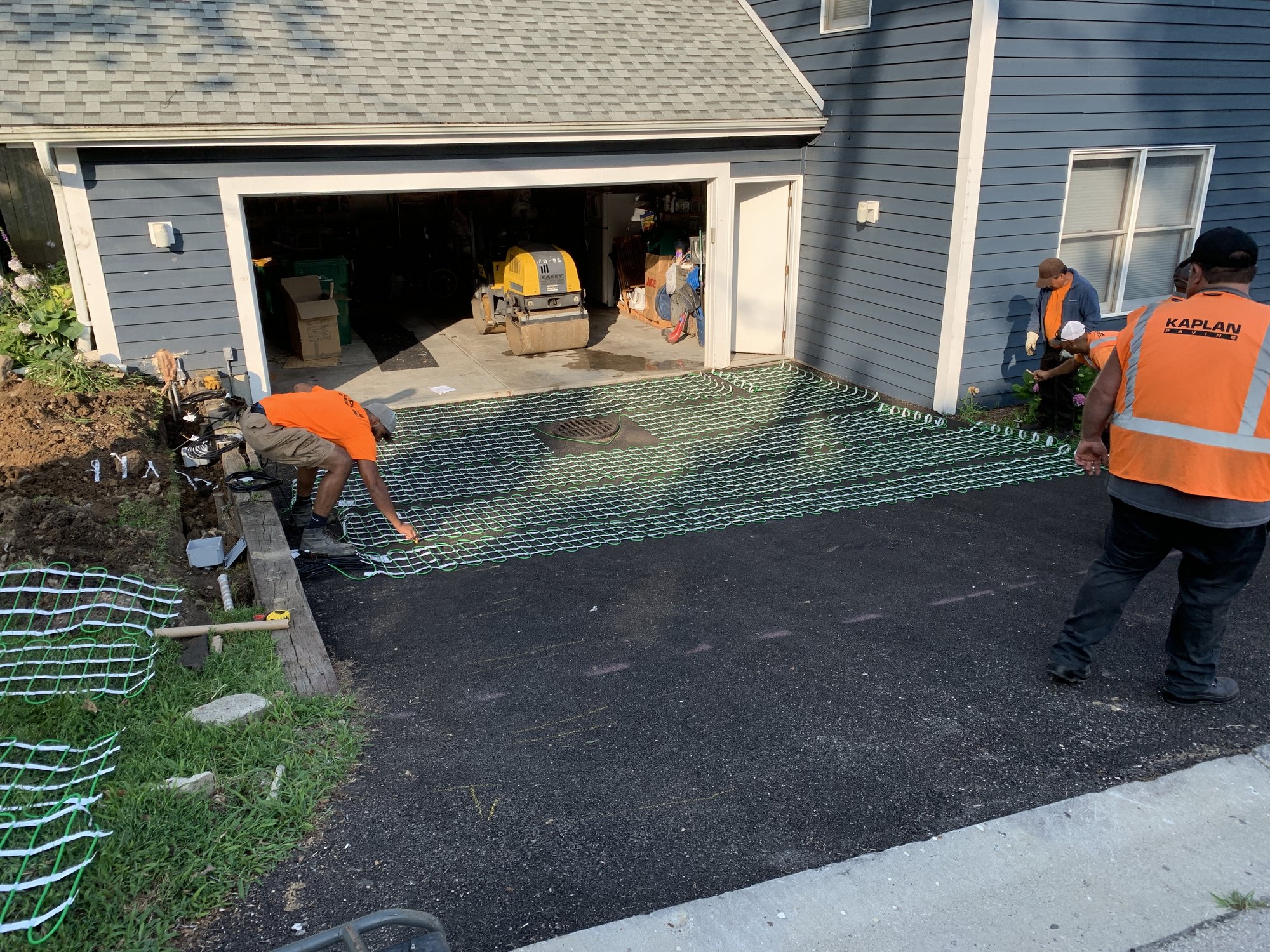 Kaplan Heated Driveway Installation with Snow Melting WAUCONDA, IL