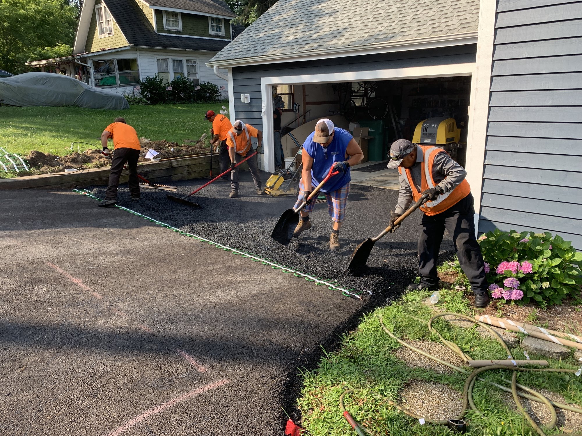 Kaplan Snow Melt for Driveway Installation WAUCONDA, IL with asphalt