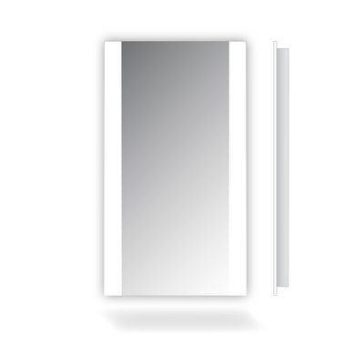 Kelly LED Mirror W 24ʺ x H 36ʺ x 1.75ʺ, Warm Yellow - 3000K