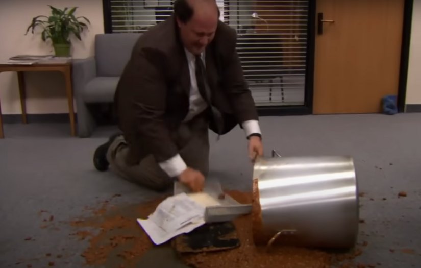kevin's spilled chili cold open