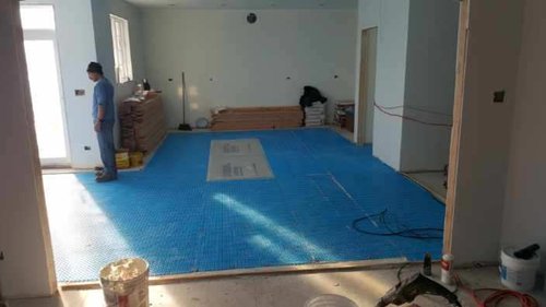 Kitchen Floor Install with Radiant Floor Heating in ROSELLE, IL