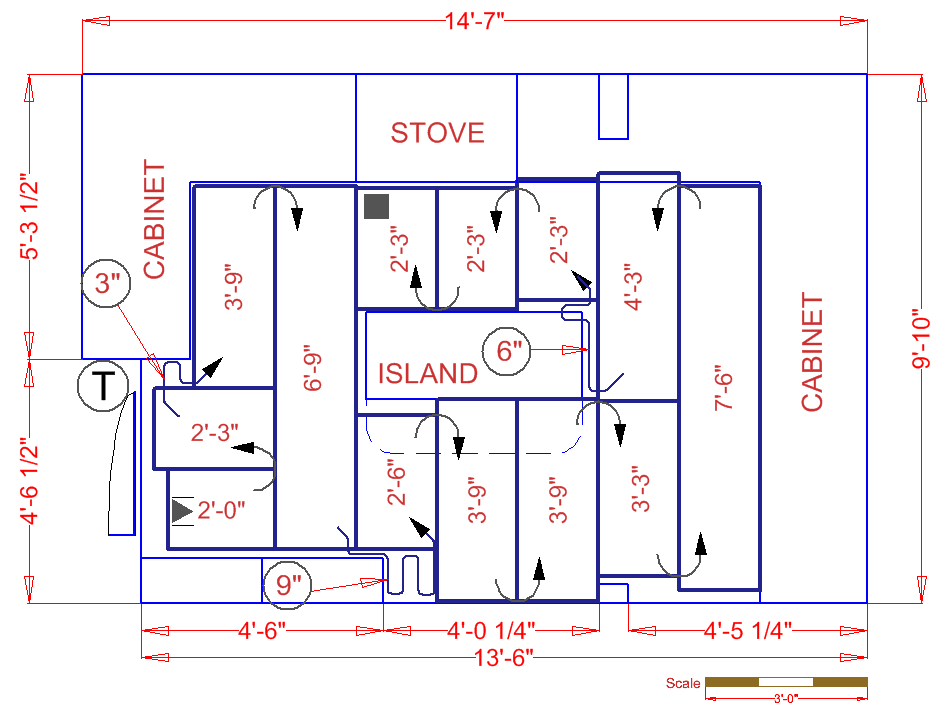 Kitchen Floorplan Nyc