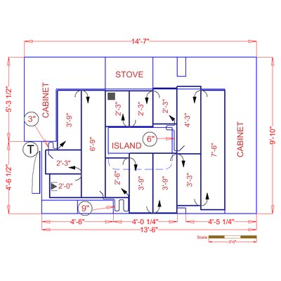 Kitchen Floorplan Nyc