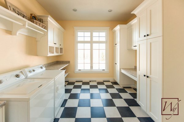 Laundry Room With Heated Floors