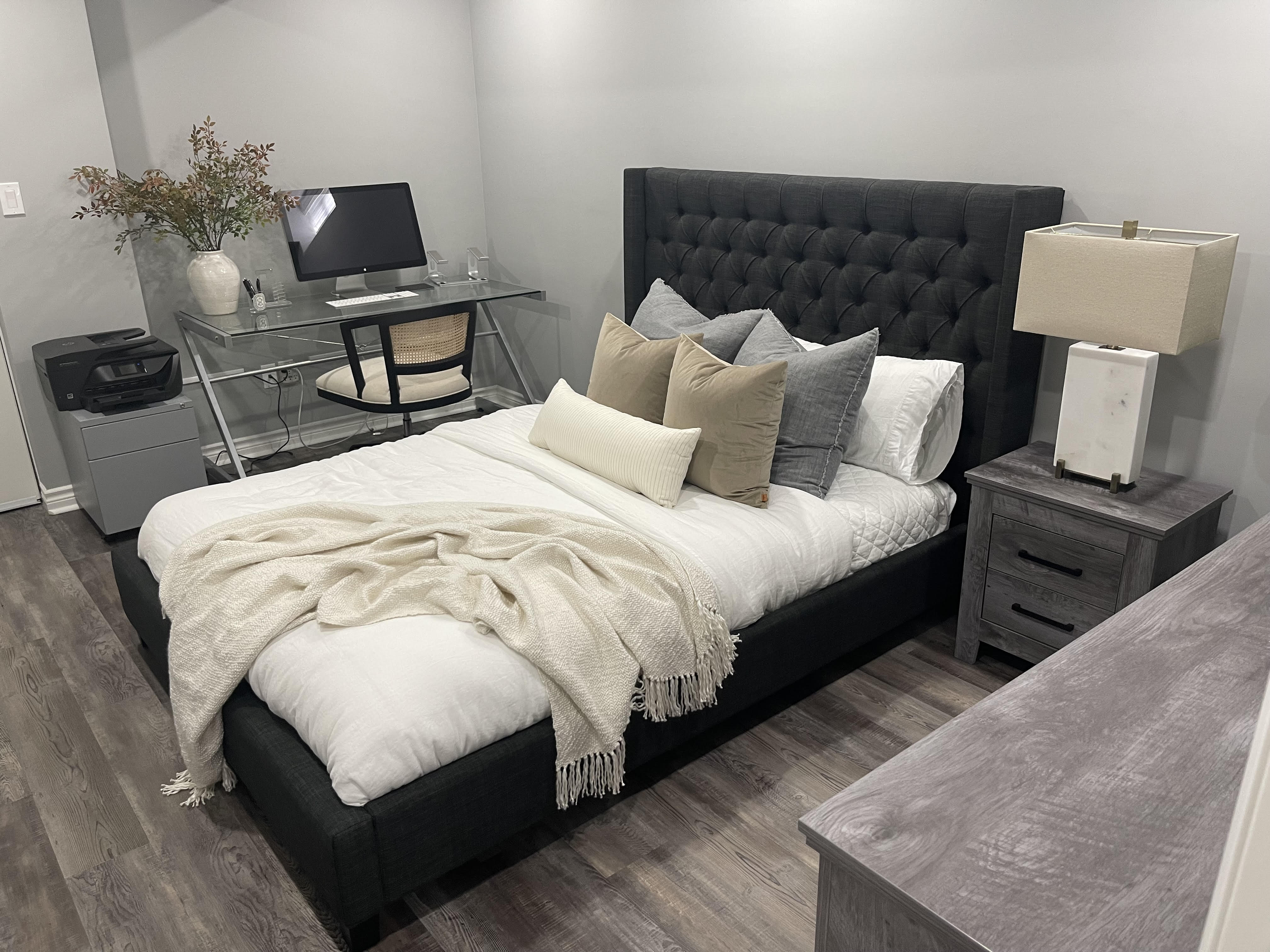 Laura's Home office and bedroom