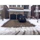 Laura's Parents Driveway with Snow Melt System during winter Laura's Parents Driveway with Snow Melt System during winter