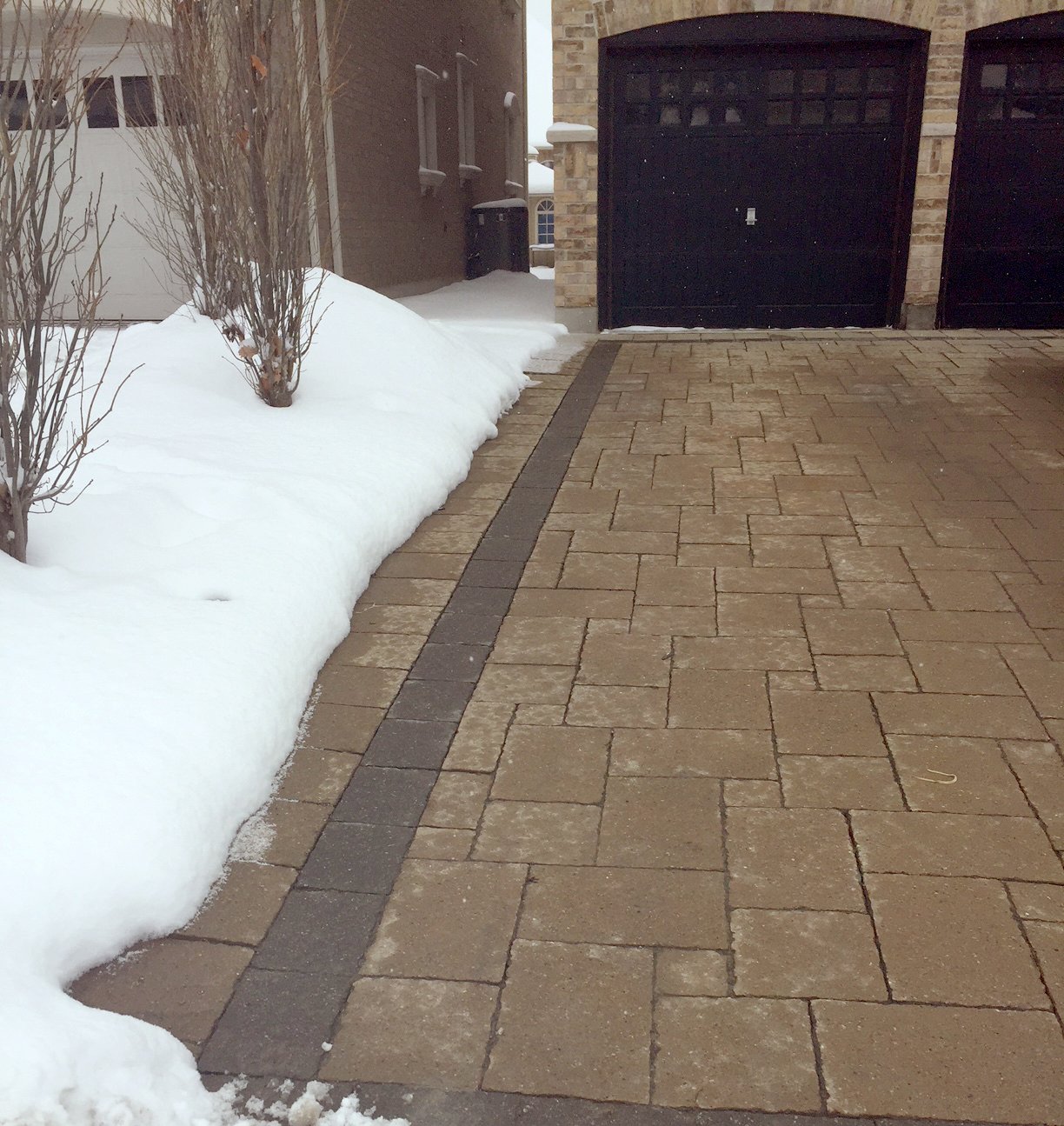Laura's Parents Driveway with Snow Melt System