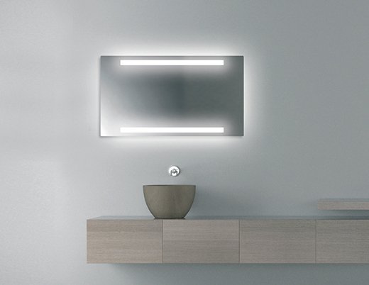 Lava Light Mirror