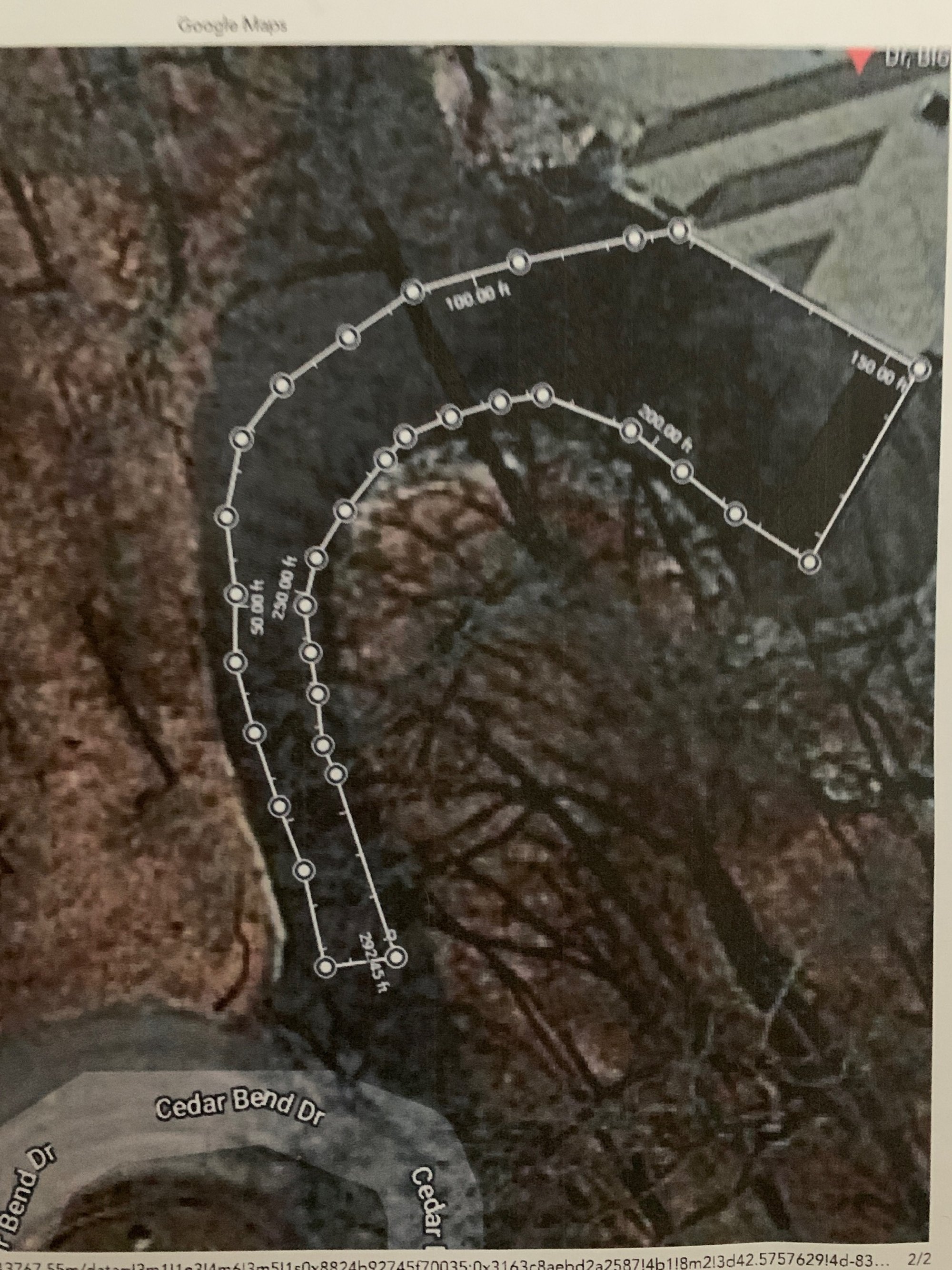 SmartPlan layout diagram showing multi-zone heated driveway cable routing