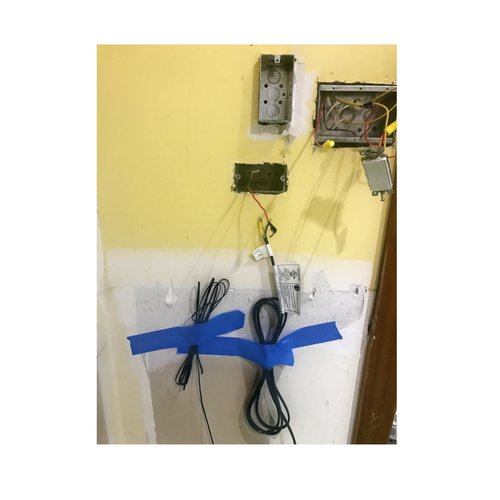 Leads of heating mat and sensor (2)