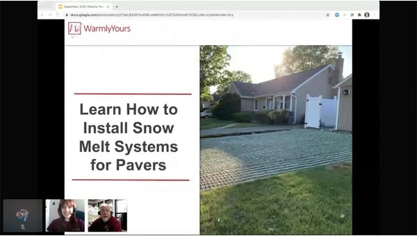 Learn How to Install Snow Melt Systems for Pavers