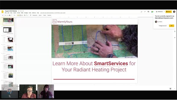 Learn More About SmartServices for your Radiant Heating Projects