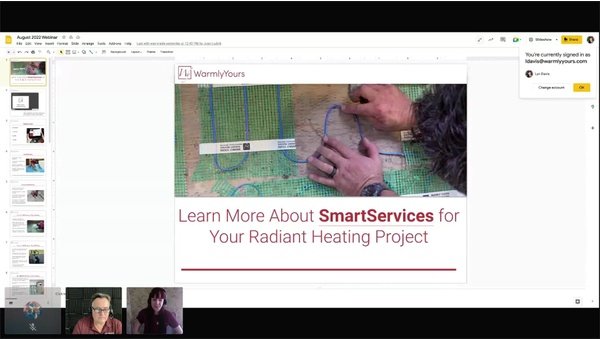 Learn More About SmartServices for your Radiant Heating Projects