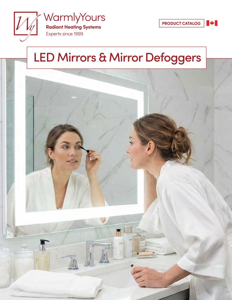 LED Mirror and Mirror Defogger Catalog (English)