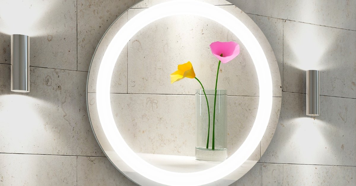 How does LED lighting work for LED Mirrors? | WarmlyYours